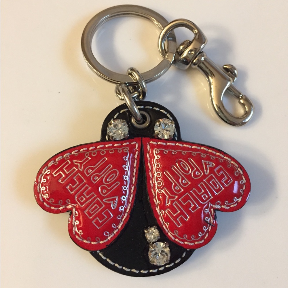 Coach Ladybug Keyfab